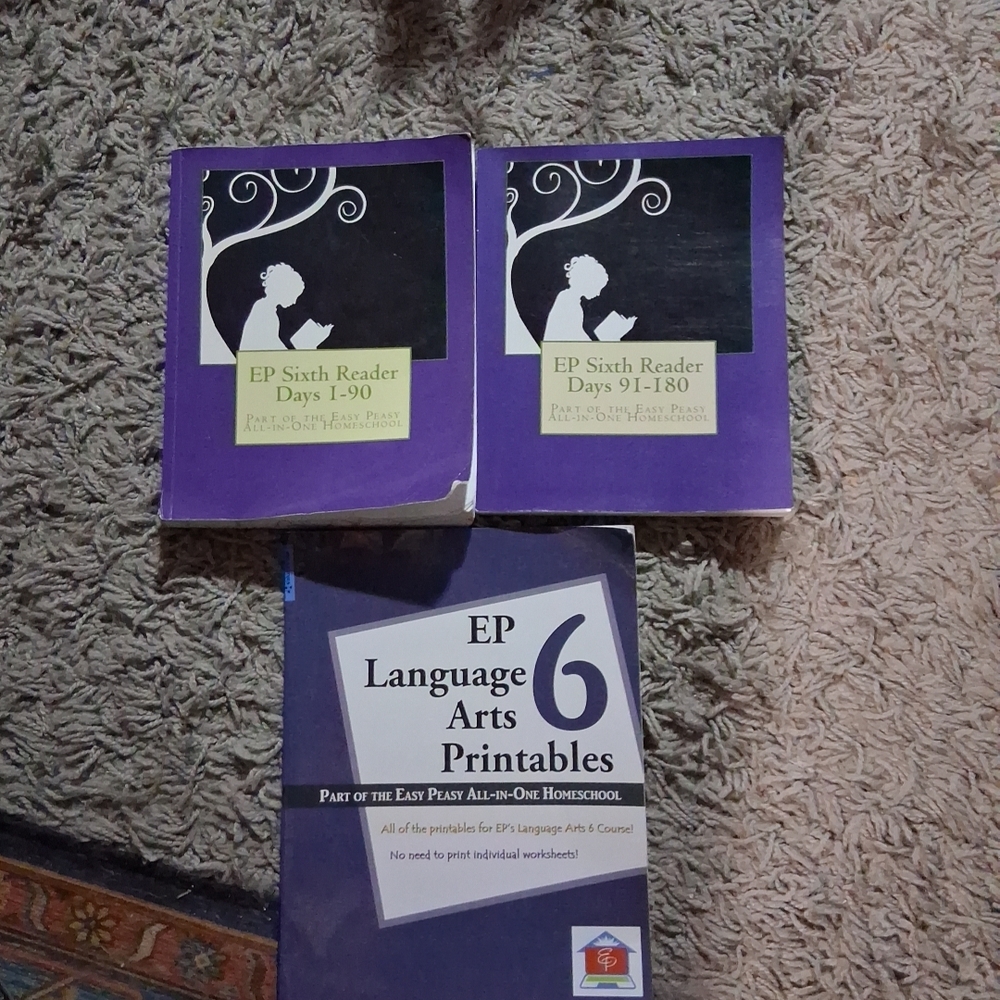 EP Easy Peasy Homeschool Grade 6 Books